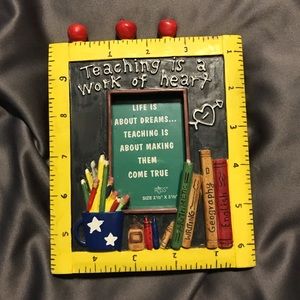 🔵 5 for $25 🔵 Small Teacher picture frame